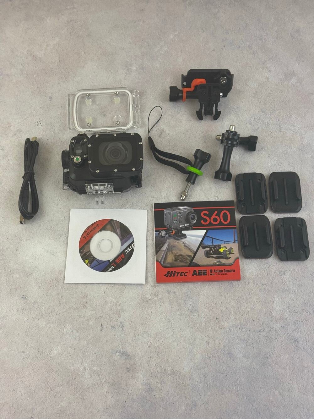 Hitec S60 16MP Camera/HD Video Recorder w/ Accessories